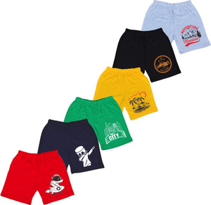 स्वांकर लड़कों और लड़कियों के लिए कैजुअल प्रिंटेड कॉटन जर्सी शॉर्ट्