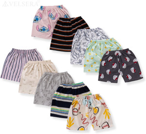 VELSERA Short For Baby Boys & Baby Girls Casual Printed Pure Cotton