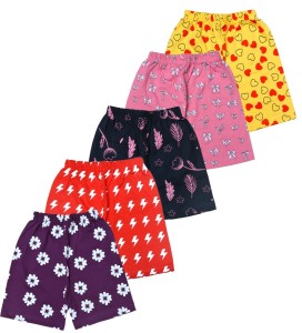 FAZZA Short For Boys & Girls Casual Printed Pure Cotton