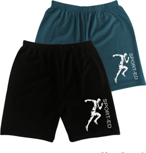 AMAZEE Short For Boys Casual Printed Lycra Blend