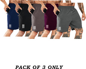 CUTE TREND Short For Boys Casual Self Design Pure Cotton