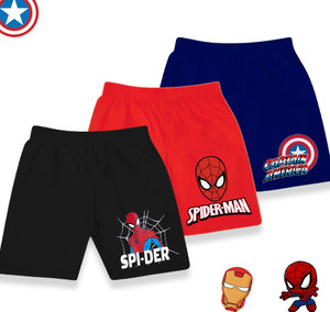 MARVEL BY MISS & CHIEF Short For Baby Boys Casual Printed Cotton Blend