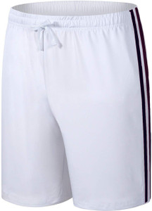 UNIQ Short For Boys & Girls Sports Striped Polyester