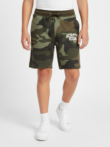 PROVOGUE Short For Boys Casual Military Camouflage Cotton Blend