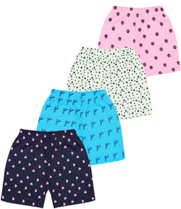 MIST N FOGG Short For Boys & Girls Casual Printed Cotton Blend