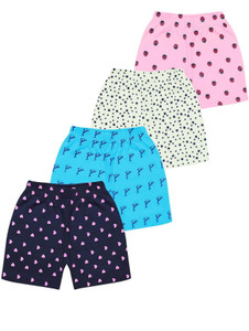 MIST N FOGG Short For Boys & Girls Casual Printed Cotton Blend