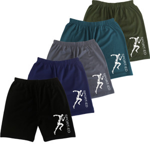AMAZEE Short For Boys Sports Printed Lycra Blend