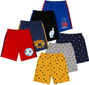 fasla Short For Boys Beach Wear Printed Cotton Blend
