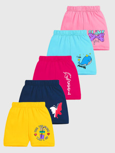 French Kleider Short For Baby Boys & Baby Girls Casual Printed Cotton Blend