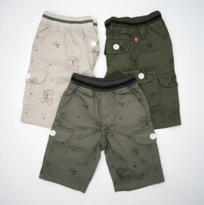 Softbound Short For Boys Casual Printed Cotton Blend