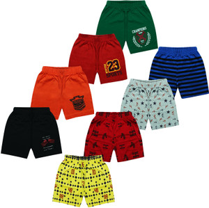 MIST N FOGG Short For Boys Casual Printed Cotton Blend