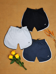 FABROYZ Short For Girls Casual Solid Pure Cotton