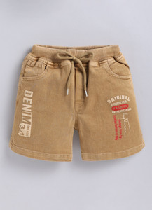 Appleeye Short For Boys Casual Printed Denim