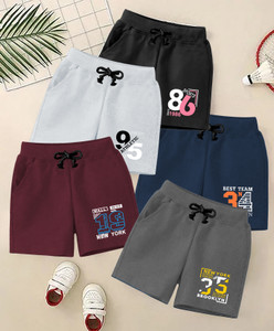 JumboTrend Short For Boys Casual Printed Cotton Blend