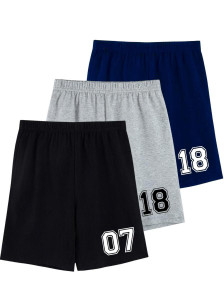 AMAZEE Short For Boys Casual Striped Pure Cotton