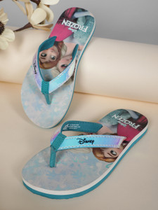 kidsville Frozen Girls Slip On Slipper Flip Flop