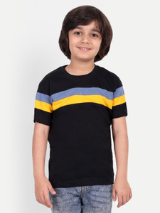 KILLER Boys Colorblock Pure Cotton Regular T Shirt