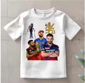 Printnest Boys & Girls Printed Cotton Blend Regular T Shirt