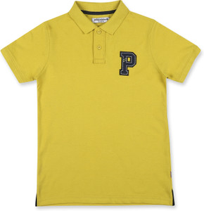 PROVOGUE Boys Printed Cotton Blend Regular T Shirt