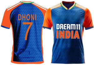 YUTU Boys & Girls Printed Polyester Regular T Shirt