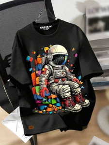 KILLER Boys Printed Pure Cotton Regular T Shirt