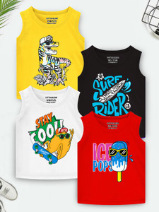 Trampoline Boys & Girls Graphic Print Cotton Blend Regular T Shirt