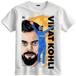 Moody Looks Boys & Girls Printed Polycotton Regular T Shirt