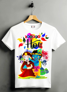 tifti Boys & Girls Printed Polycotton Regular T Shirt