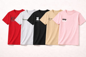 Royal Tees Boys & Girls Typography, Graphic Print Cotton Blend Regular T Shirt