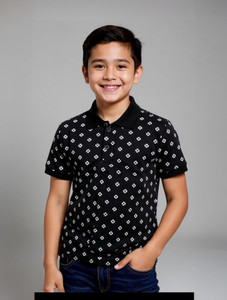 KILLER Boys Printed Pure Cotton Regular T Shirt