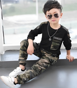 ditya fashion Baby Boys Printed Cotton Blend Regular T Shirt