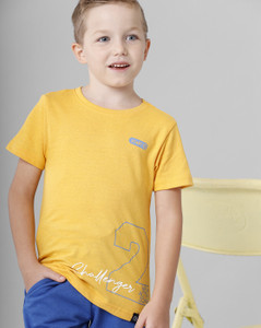 Codez Boys Printed Cotton Blend Regular T Shirt
