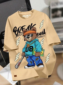 KILLER Boys Printed Pure Cotton Regular T Shirt