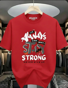 KILLER Boys Printed Pure Cotton Regular T Shirt