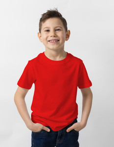 SURTI ENTERPRISES Boys Solid Pure Cotton Regular T Shirt