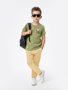 MAX Boys Printed Pure Cotton Regular T Shirt
