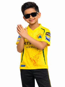 MSV Boys & Girls Printed Polyester Regular T Shirt