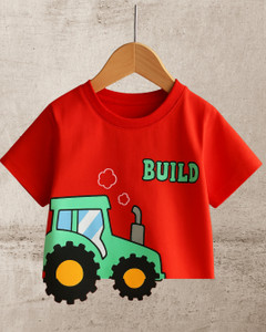 Googogaaga Baby Boys Printed Cotton Blend Regular T Shirt