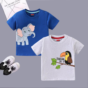 DRUZZEE Baby Boys & Baby Girls Printed Cotton Blend Regular T Shirt