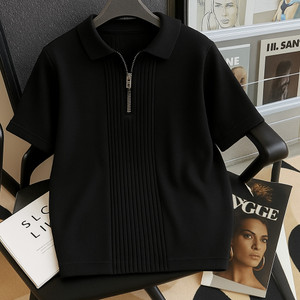 FASTCRY Boys Colorblock Cotton Blend Oversized T Shirt