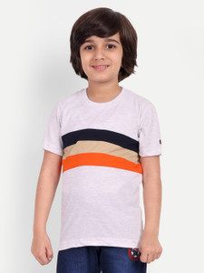 KILLER Boys Colorblock Pure Cotton Regular T Shirt