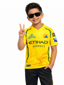 MSV Boys & Girls Printed Polyester Regular T Shirt