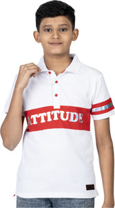 KILLER Boys Printed Pure Cotton Regular T Shirt