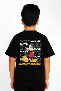 YI FASHION Boys Printed Cotton Blend Regular T Shirt