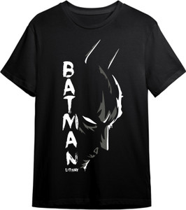 Litway Boys Graphic Print Pure Cotton Regular T Shirt