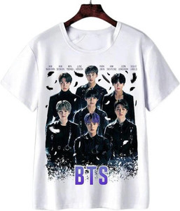 Bbf Boys & Girls Printed Polyester Regular T Shirt