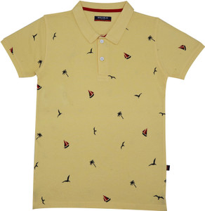 किलर लड़के Printed Pure Cotton Regular टी शर्ट
