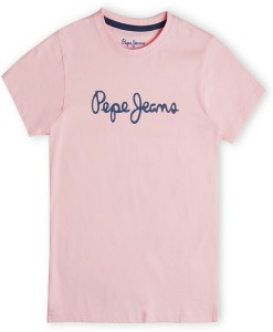 Pepe Jeans Boys Printed Pure Cotton T Shirt