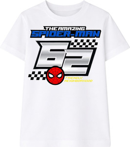 MARVEL BY MISS & CHIEF Boys Printed Cotton Blend Regular T Shirt