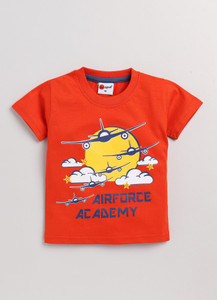 Mars Infiniti Boys Typography Pure Cotton Regular T Shirt